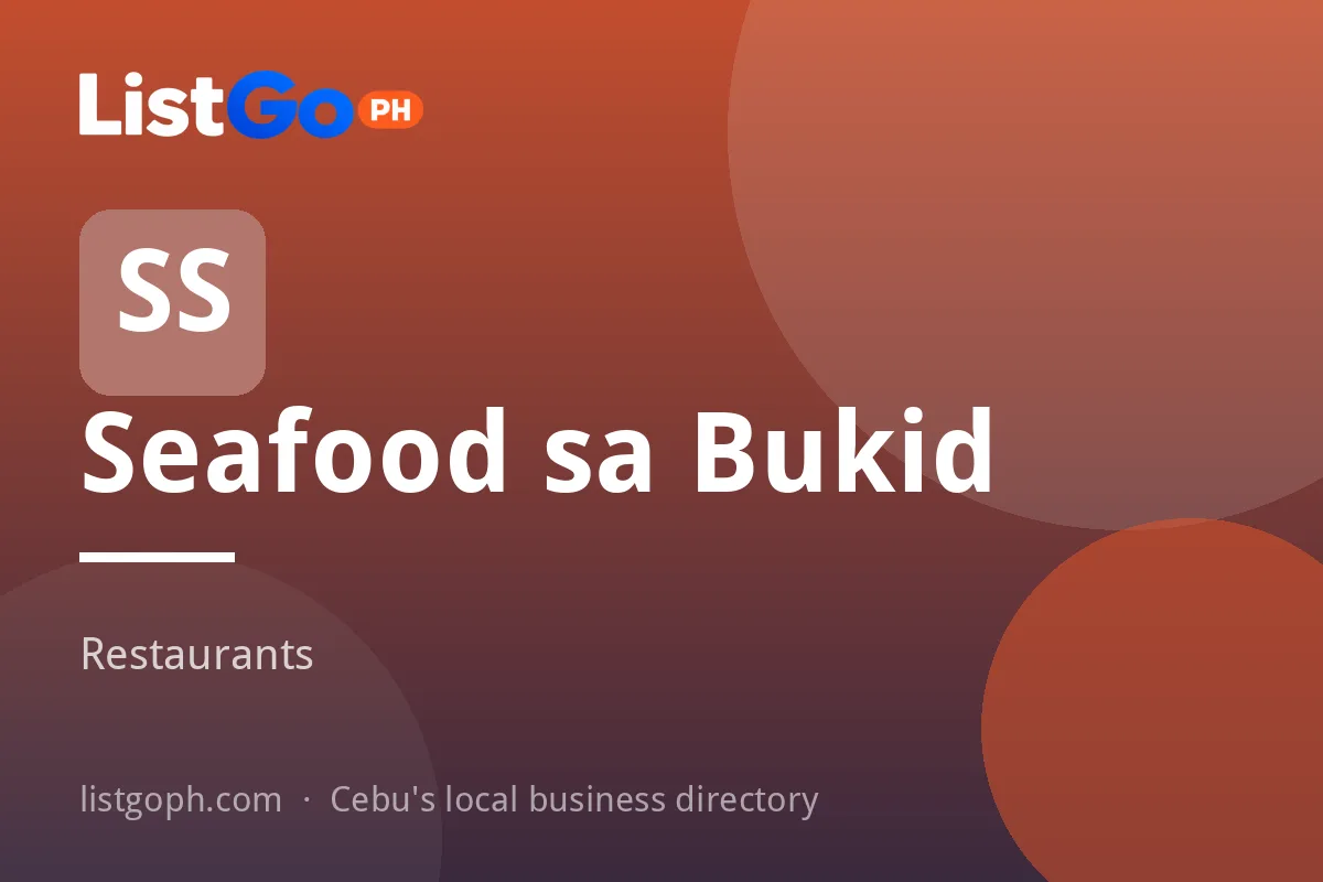 Seafood sa Bukid