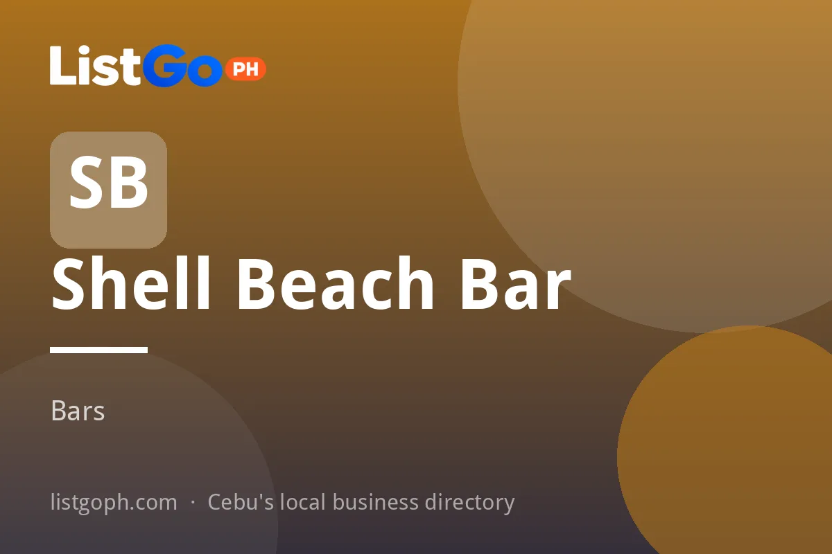 Shell Beach Bar