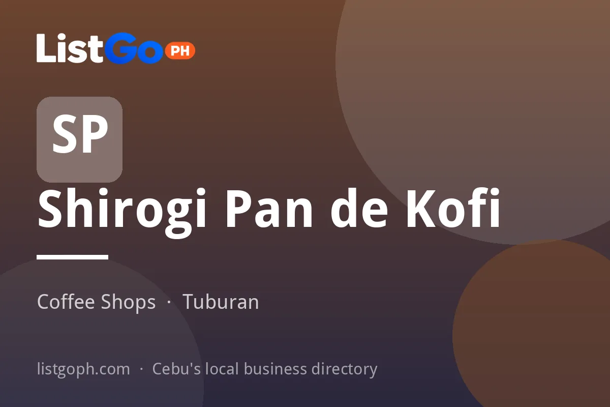 Shirogi Pan de Kofi