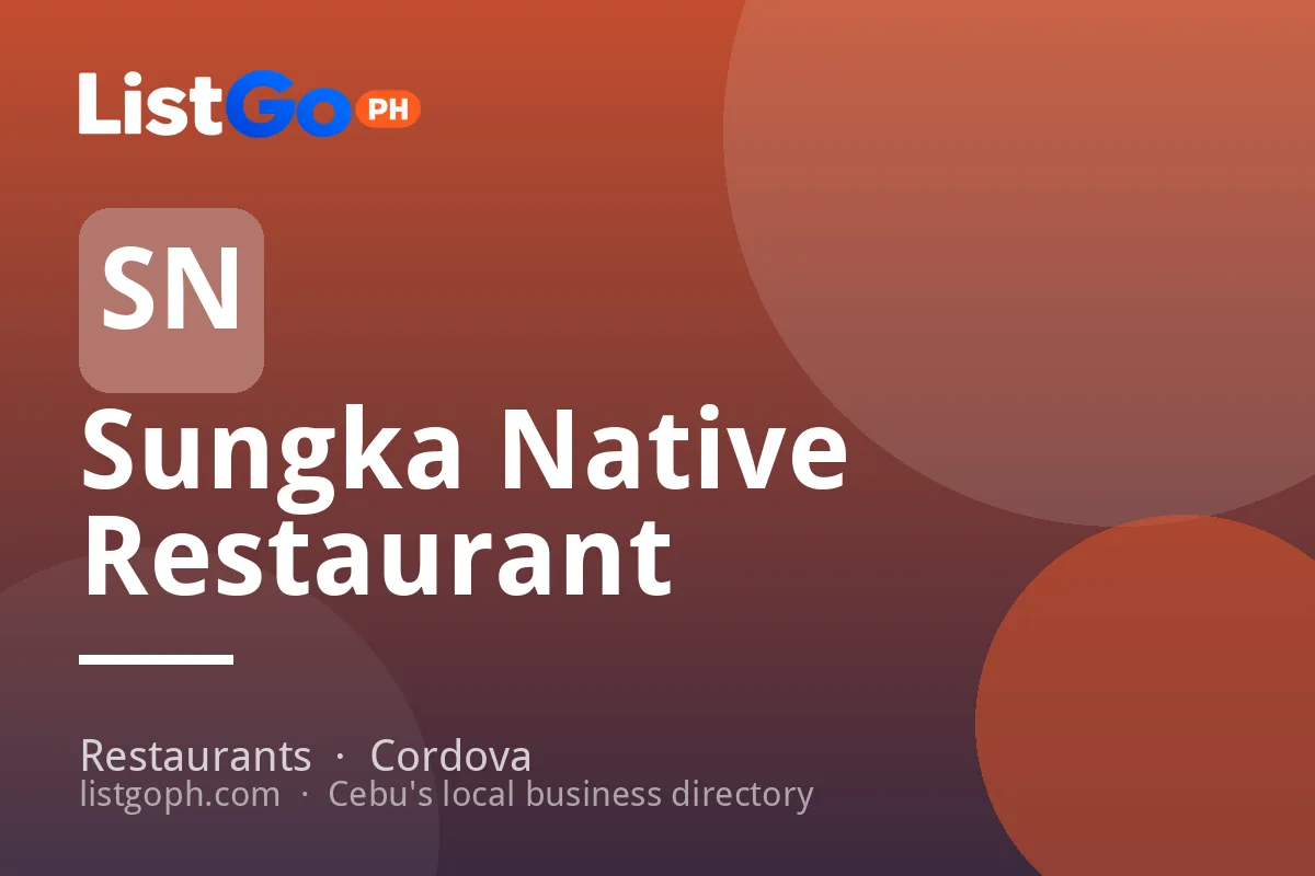 Sungka Native Restaurant