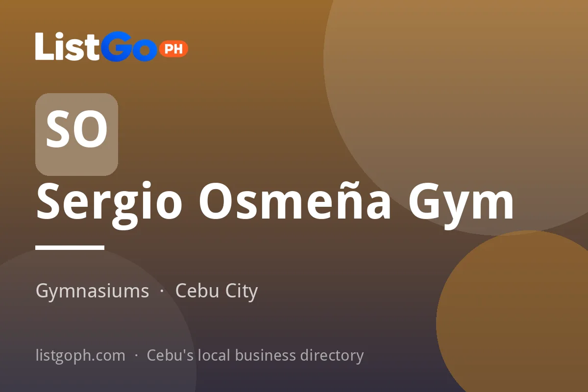 Sergio Osmeña Gym