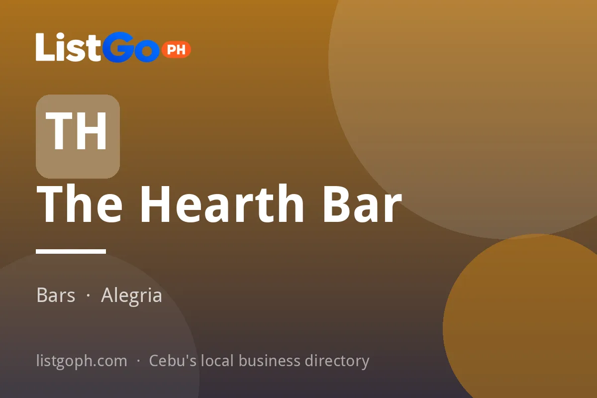 The Hearth Bar