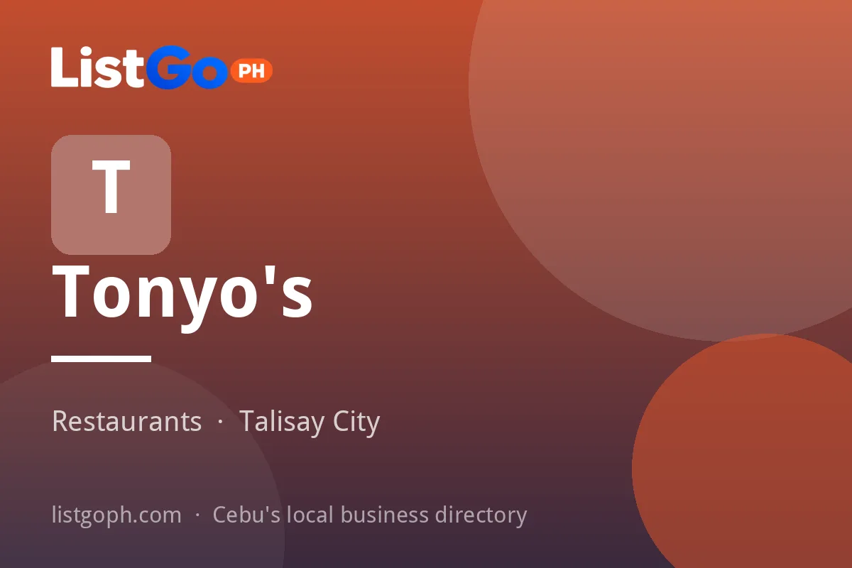 Tonyo's