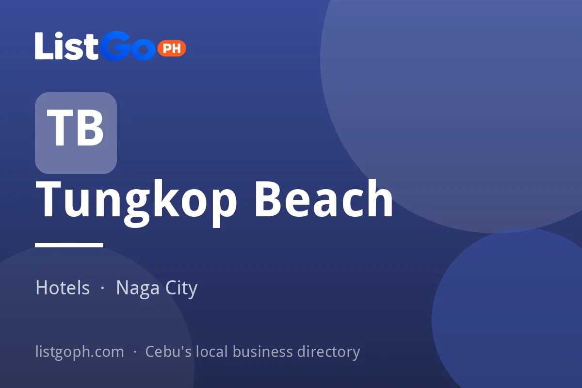 Tungkop Beach