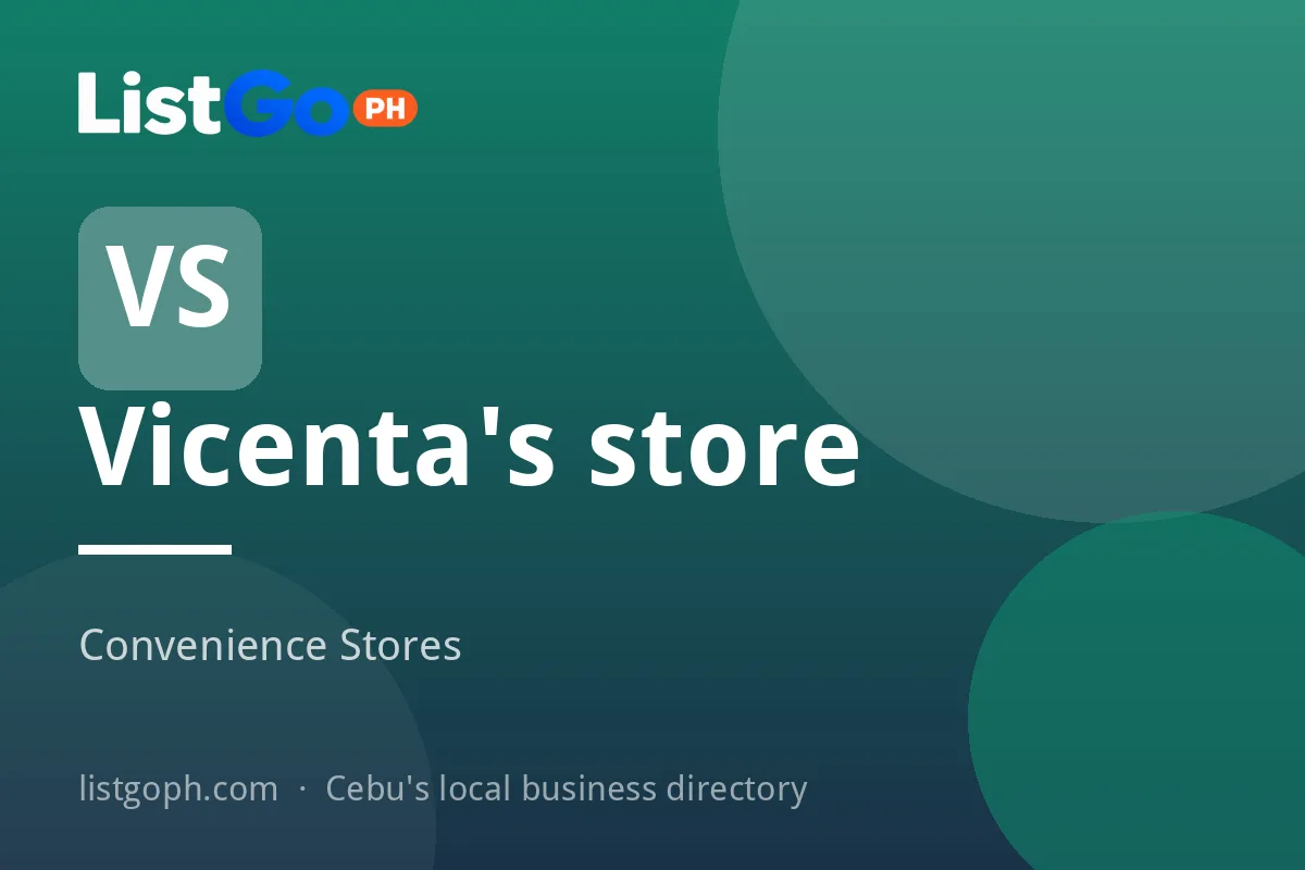 Vicenta's store