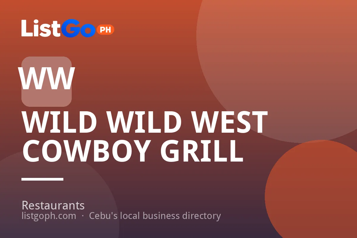 WILD WILD WEST COWBOY GRILL