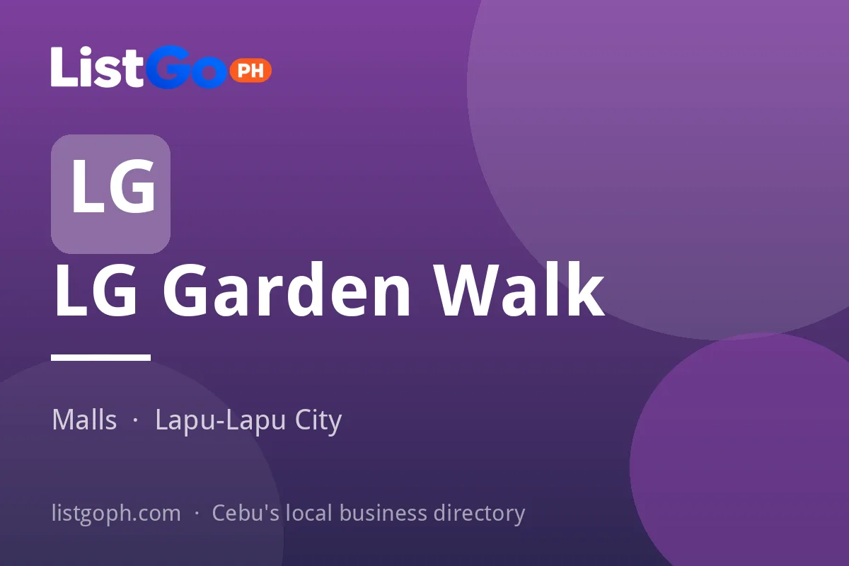 LG Garden Walk