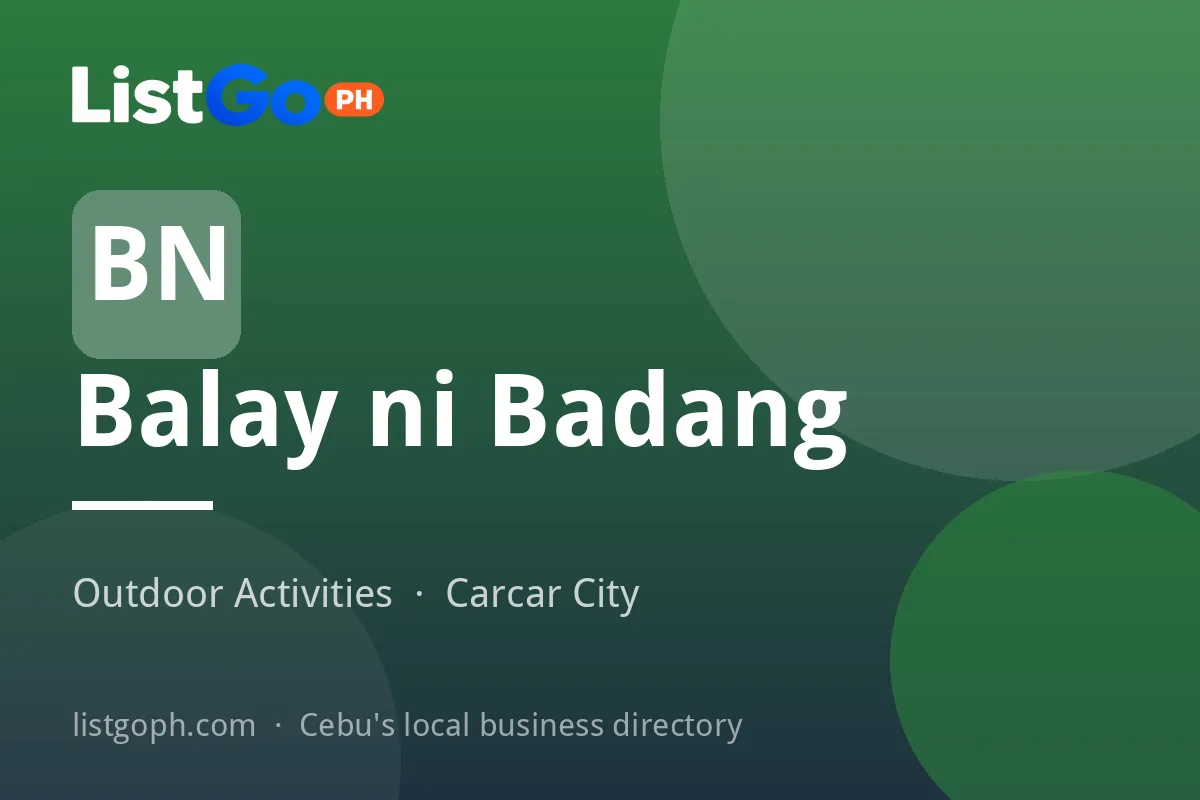 Balay ni Badang