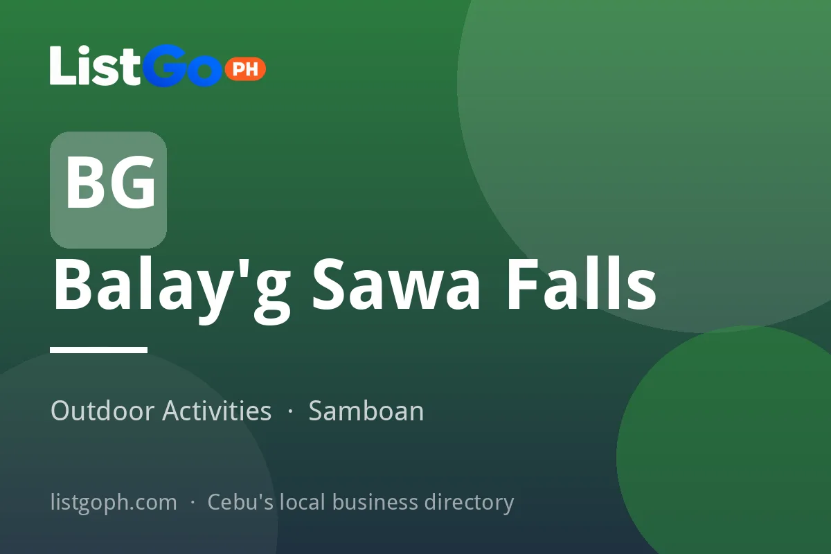 Balay'g Sawa Falls