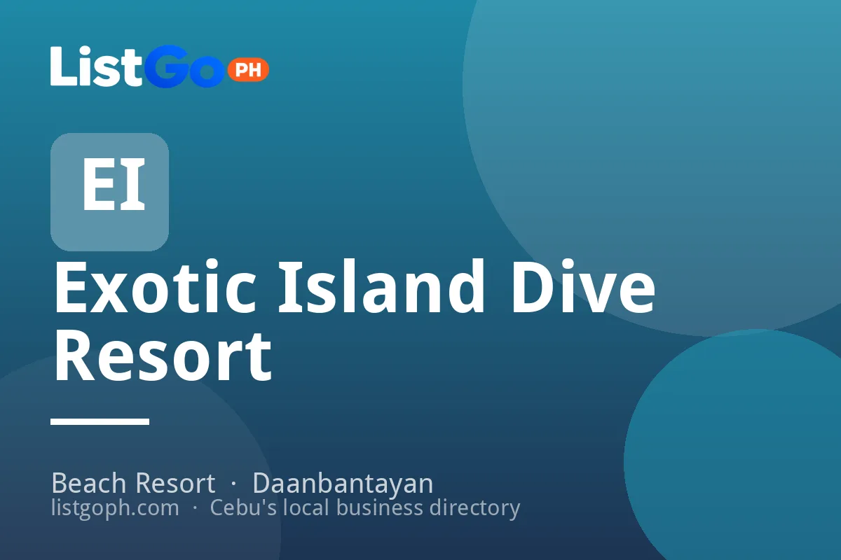 Exotic Island Dive Resort