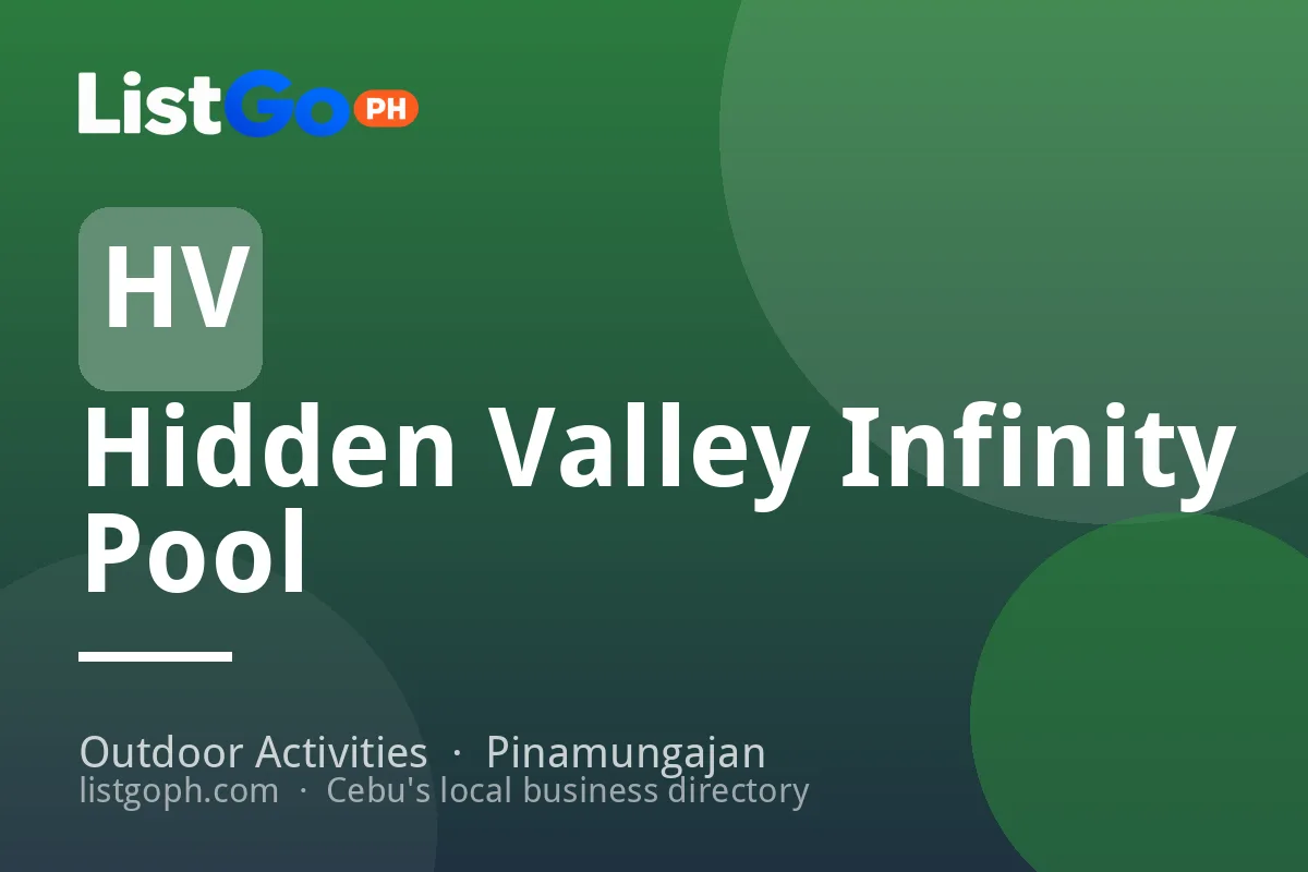 Hidden Valley Infinity Pool