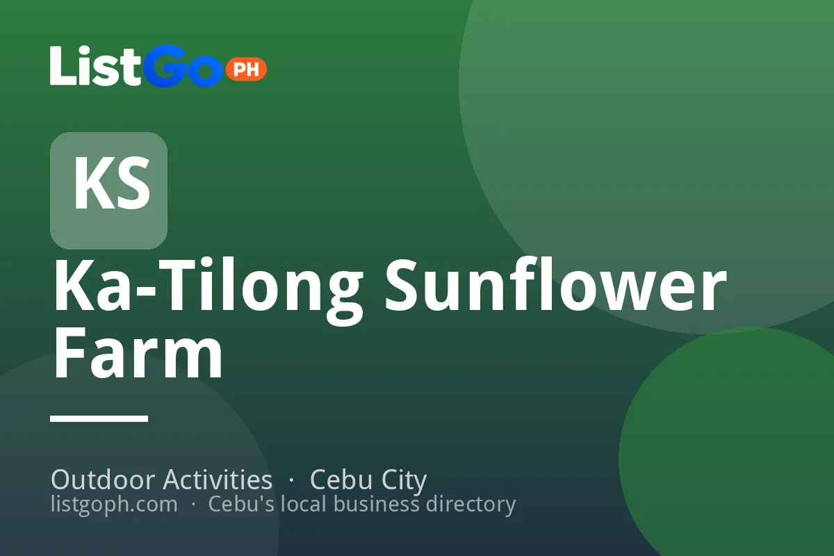 Ka-Tilong Sunflower Farm