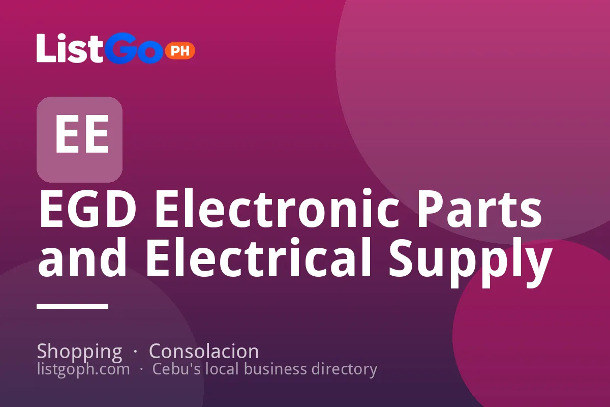 EGD Electronic Parts and Electrical Supply