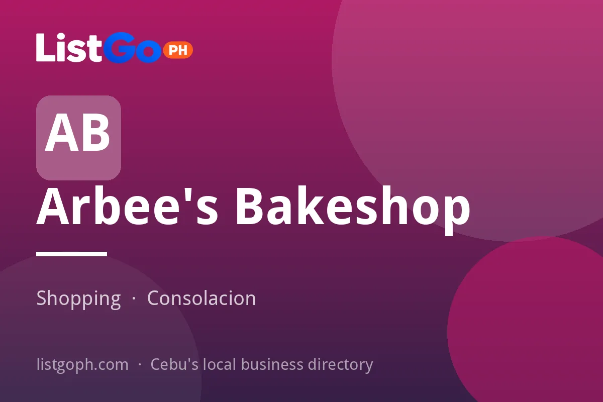 Arbee's Bakeshop