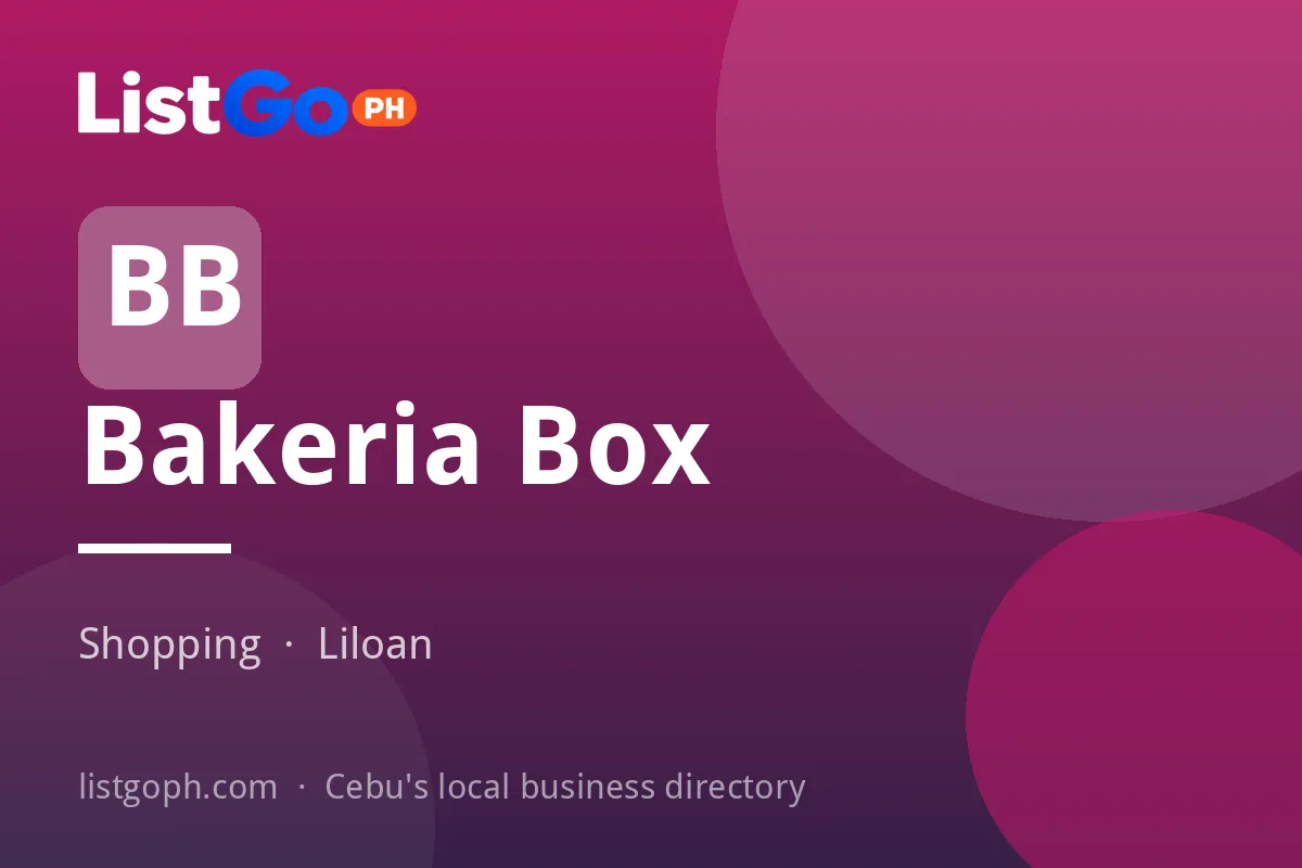 Bakeria Box