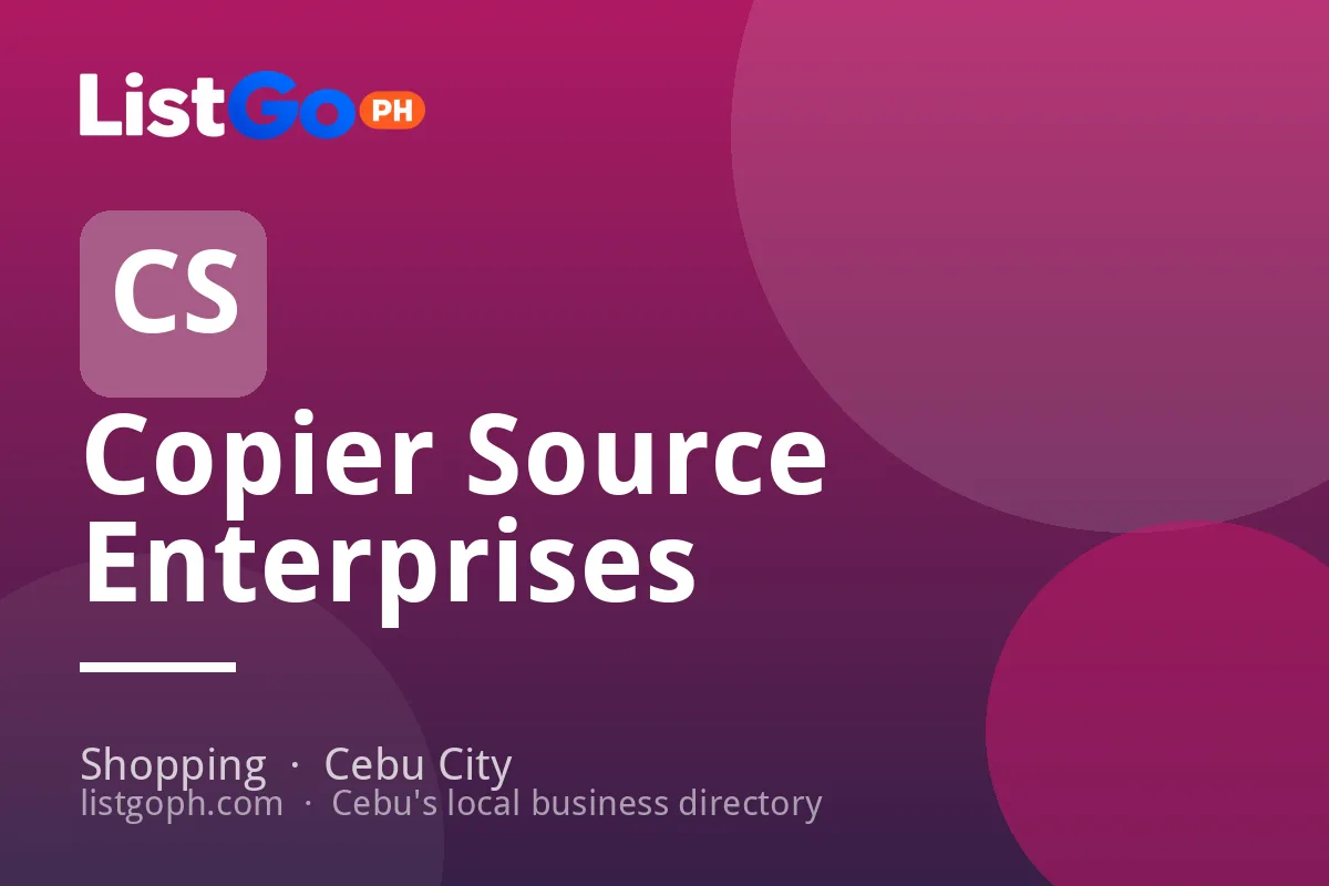 Copier Source Enterprises