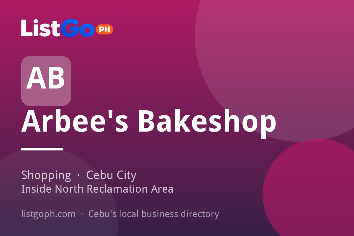 Arbee's Bakeshop