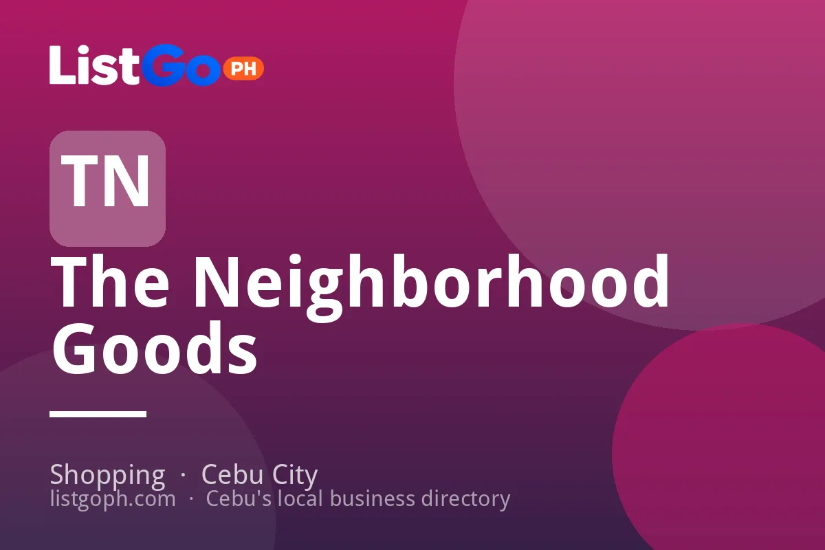 The Neighborhood Goods