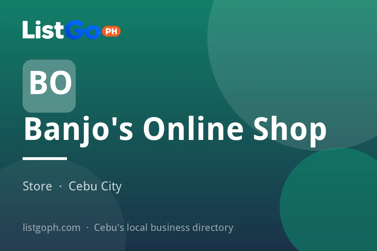 Banjo's Online Shop