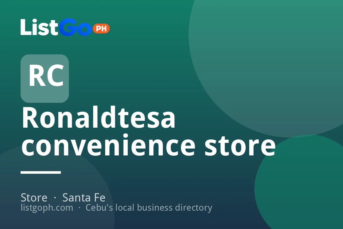 Ronaldtesa convenience store