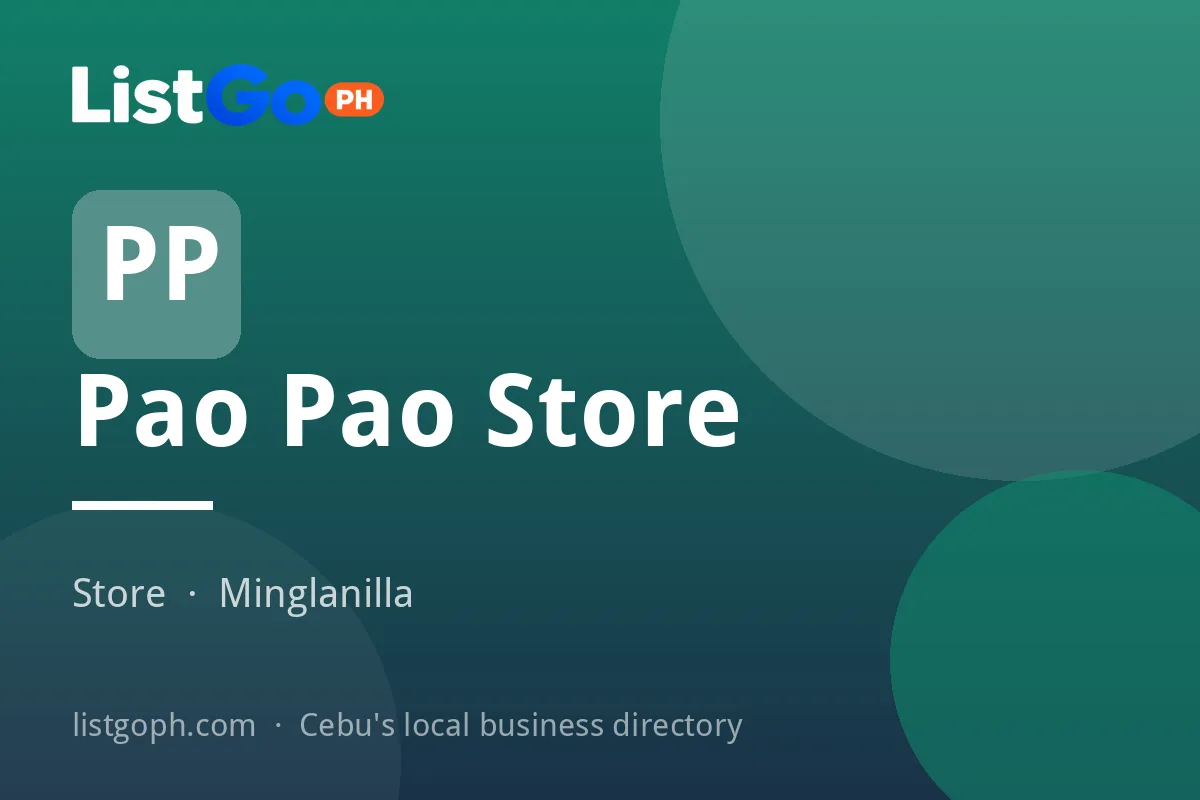 Pao Pao Store