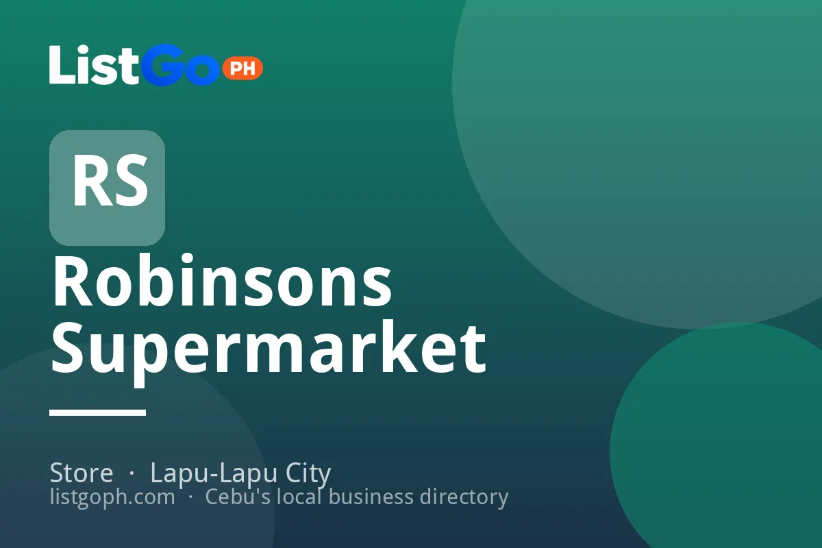 Robinsons Supermarket